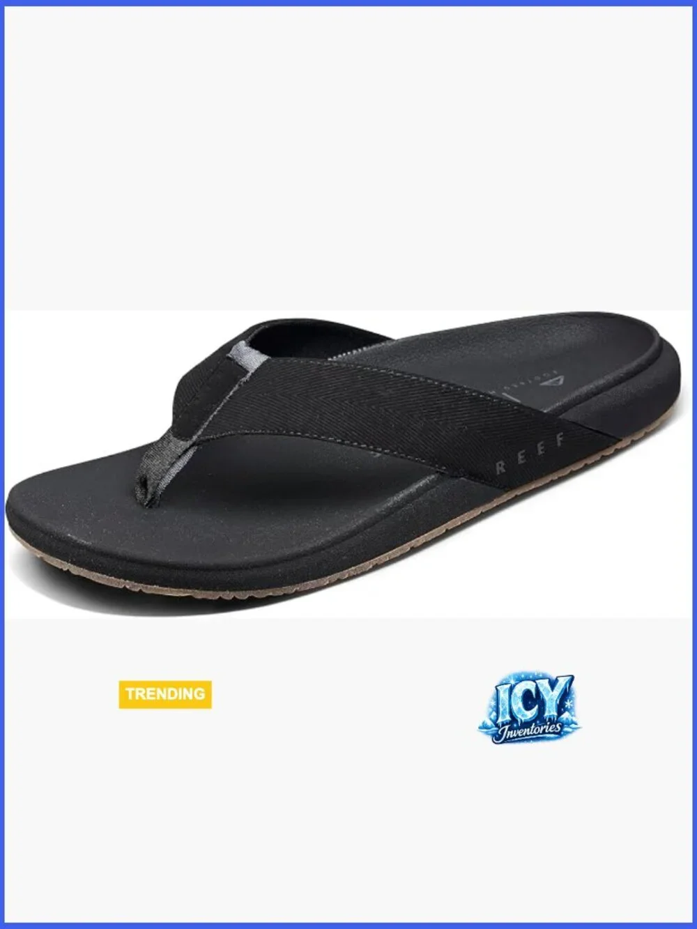 Men's Flip Flop Sandal, Soft & Supportive Footbed, Water Friendly Straps